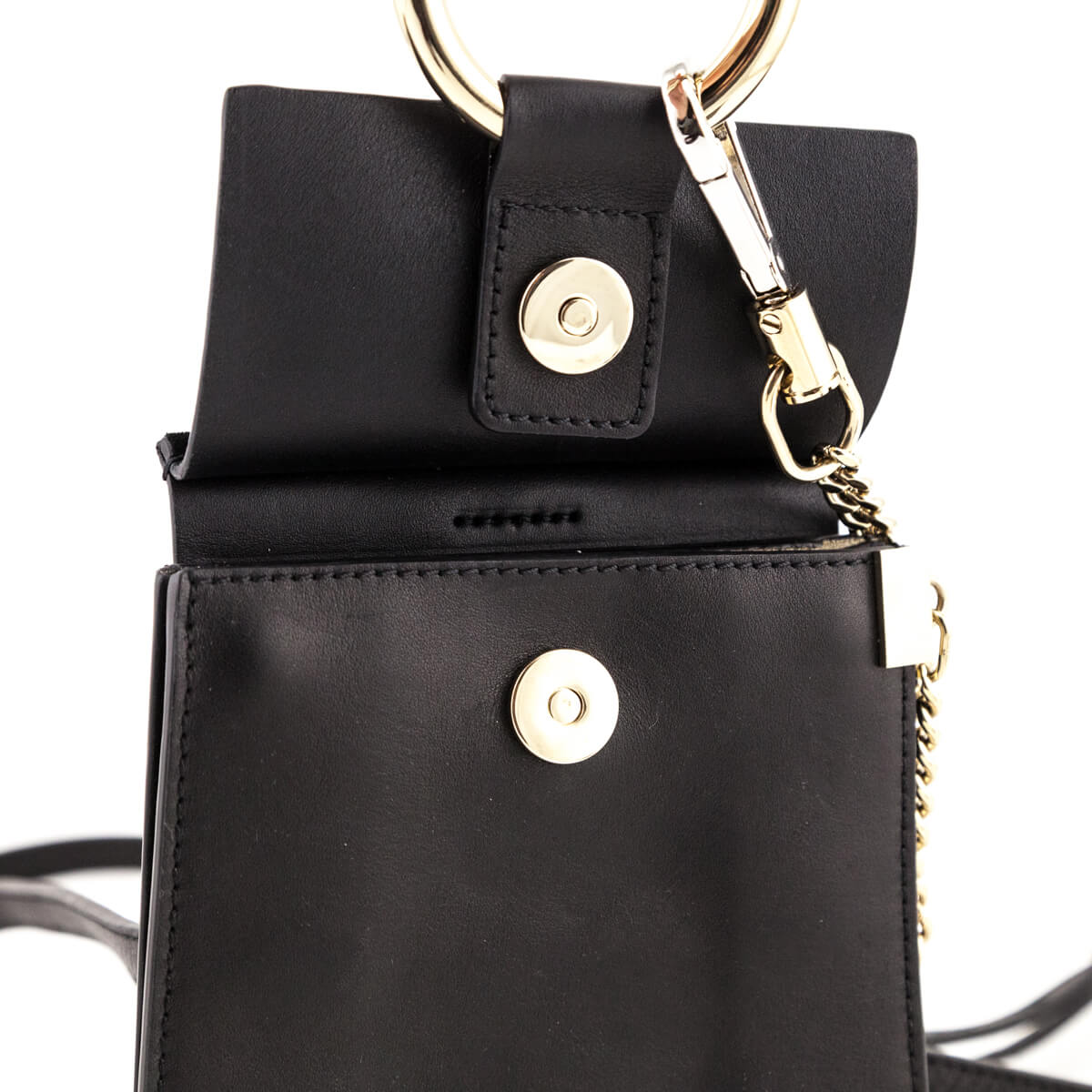 CHLOE Suede Calfskin Mini Faye Bracelet Bag 650929