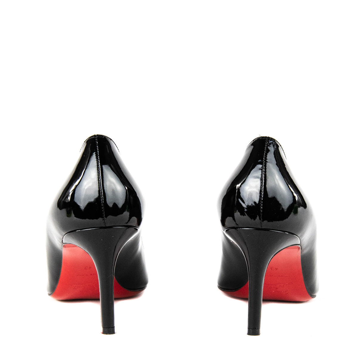 Christian Louboutin Black Patent Leather Pumps Size 13 | EU 43