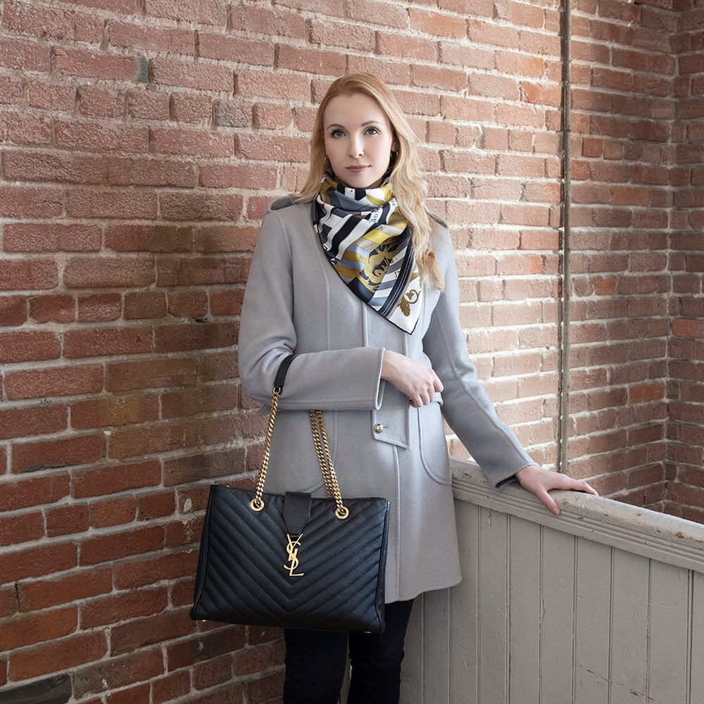 Ysl monogram shopper Clearance