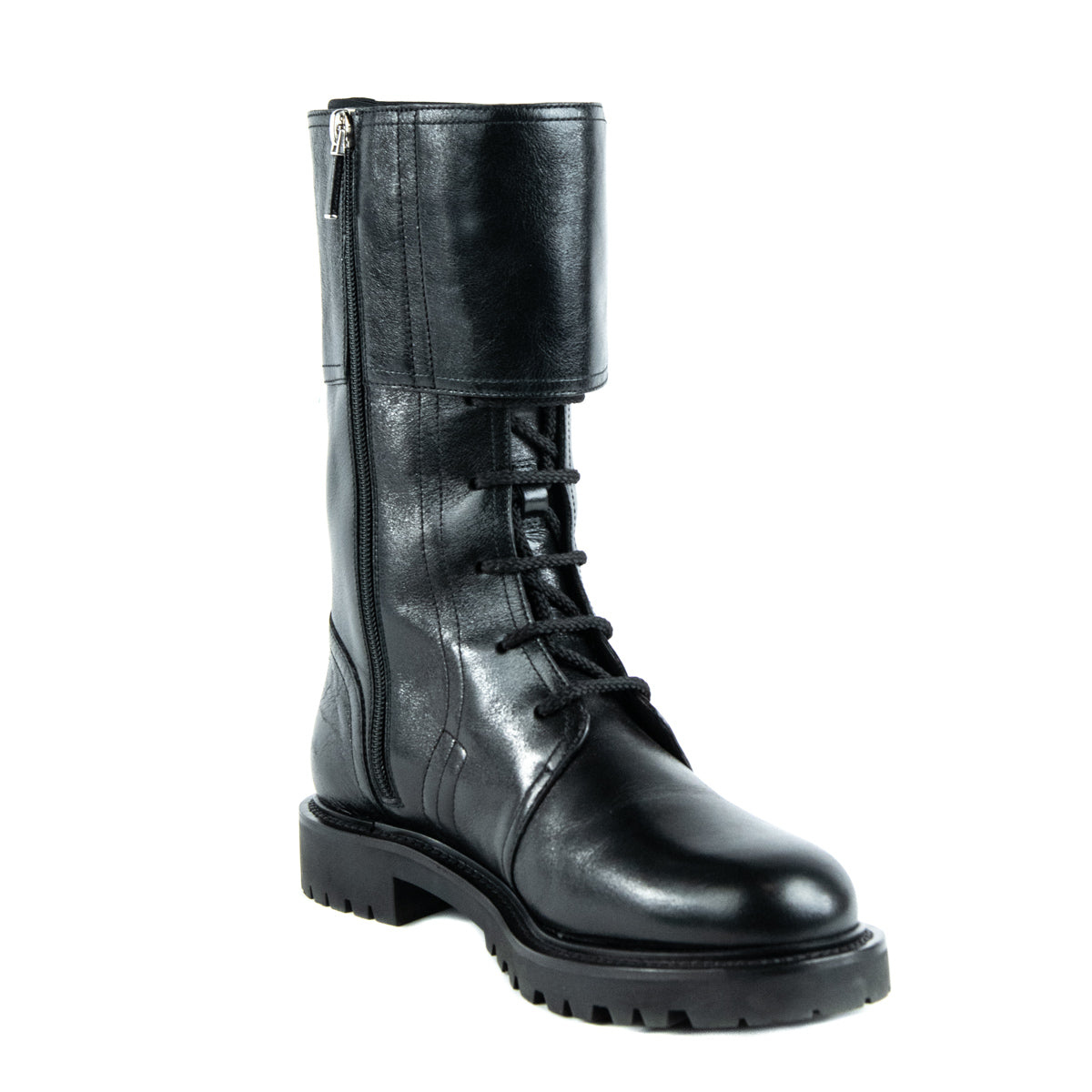 Leather boots Dior Black size 44 EU in Leather - 35604545