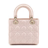 Dior Blush Pink Quilted Lambskin Cannage Lucky Badges Small Lady Dior Bag - Love that Bag etc - Preowned Authentic Designer Handbags & Preloved Fashions