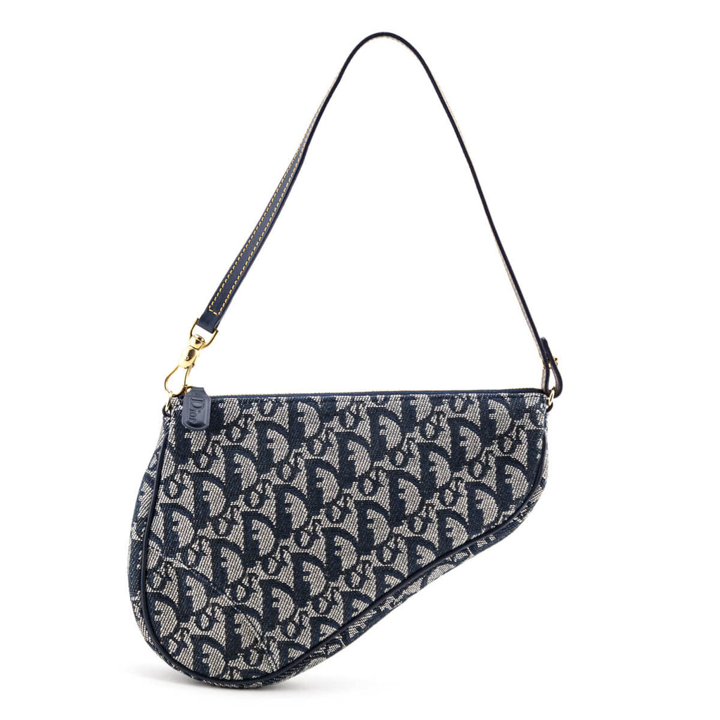 Christian Dior Diorissimo Pochette - Blue Mini Bags, Handbags