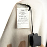 Fendi Beige Wool Jacquard Logo Fringed Poncho - Love that Bag etc - Preowned Authentic Designer Handbags & Preloved Fashions