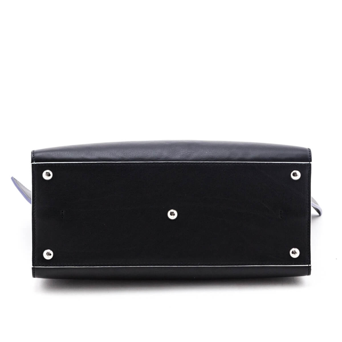 Fendi Black Smooth Calfskin Multicolor Contrast-Trim 3jours Bag - Love that Bag etc - Preowned Authentic Designer Handbags & Preloved Fashions