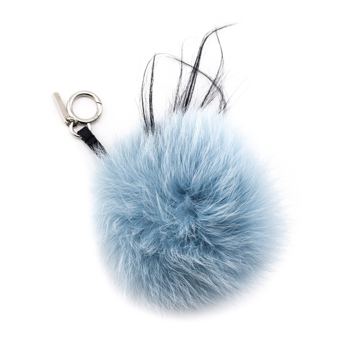 Bag bug mink bag charm Fendi Blue in Mink - 30536232