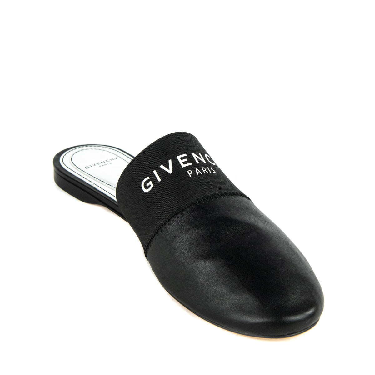 Leather mules & clogs Louis Vuitton Black size 40 EU in Leather - 36741392
