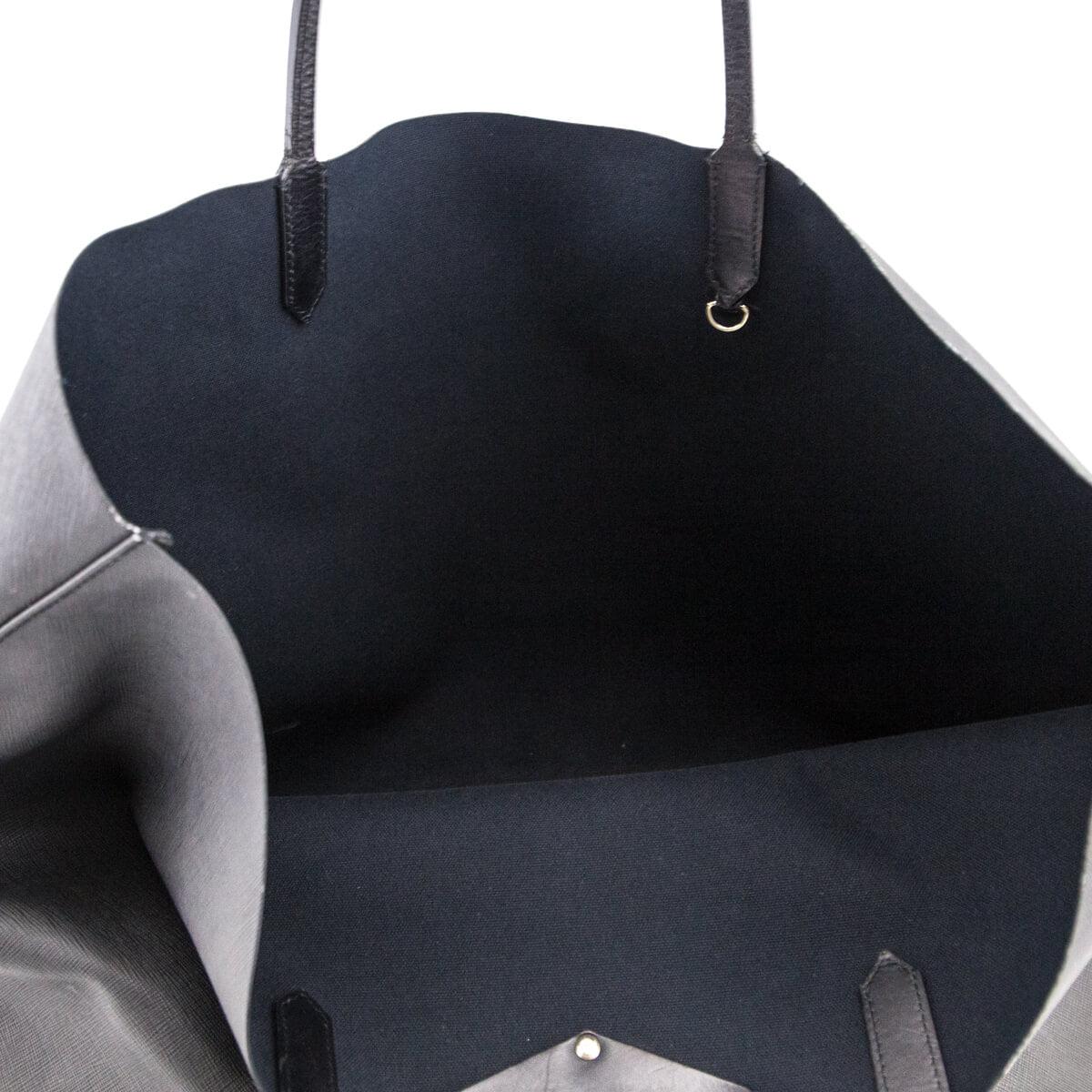 Givenchy Black Textured Coated Canvas Bambi Antigona Large Tote Bag