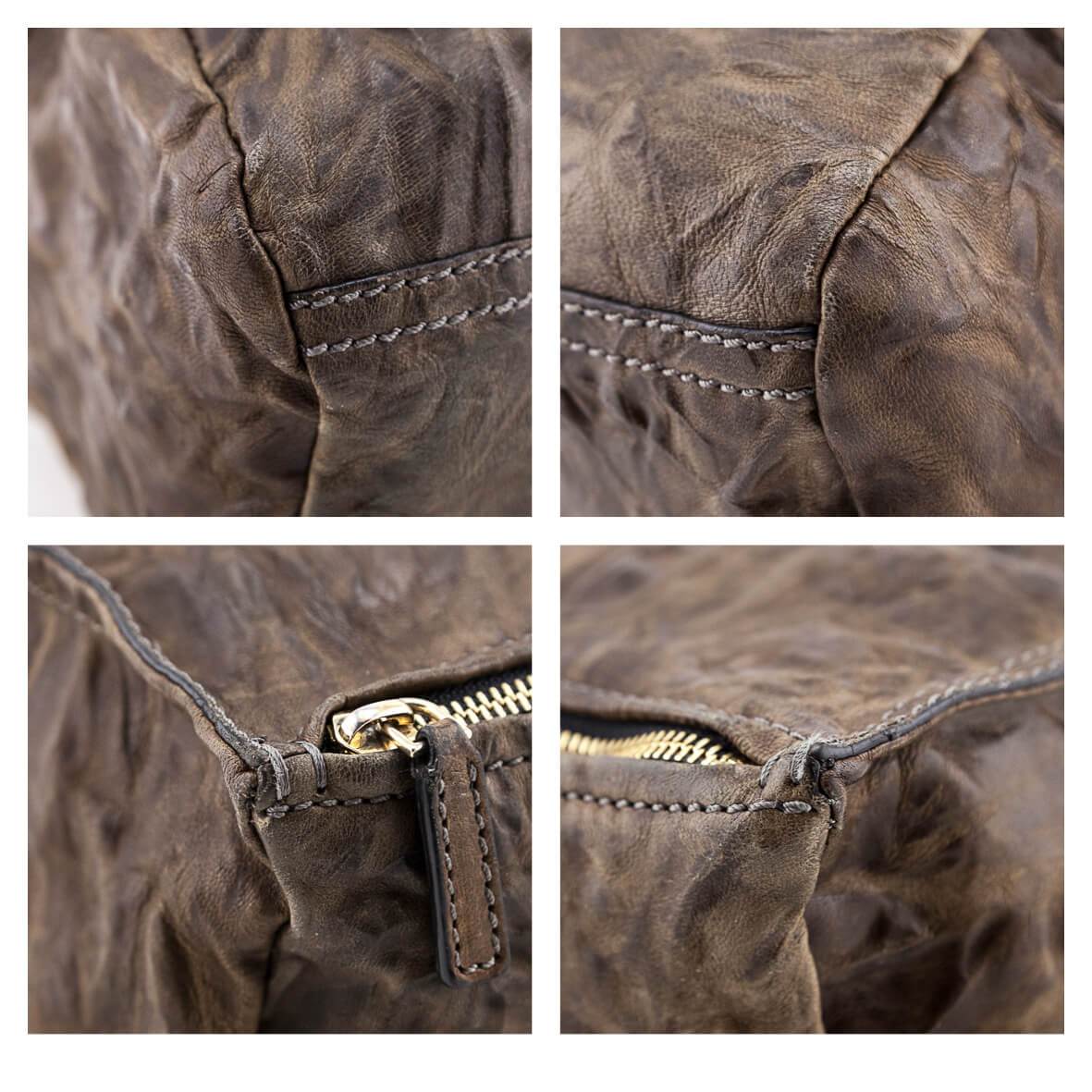 Givenchy Charcoal Tumbled Sheepskin Pepe Mini Pandora Bag - Love that Bag etc - Preowned Authentic Designer Handbags & Preloved Fashions