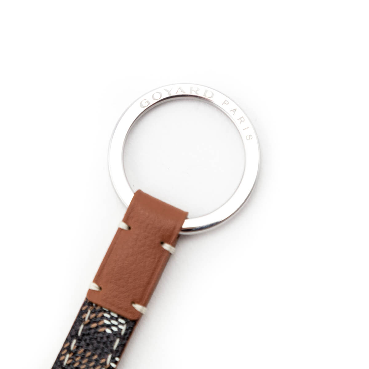 GOYARD 2017 PORTE CLES Key Chain Holder Wallet Belt Pouch Small Monogram  SESAME