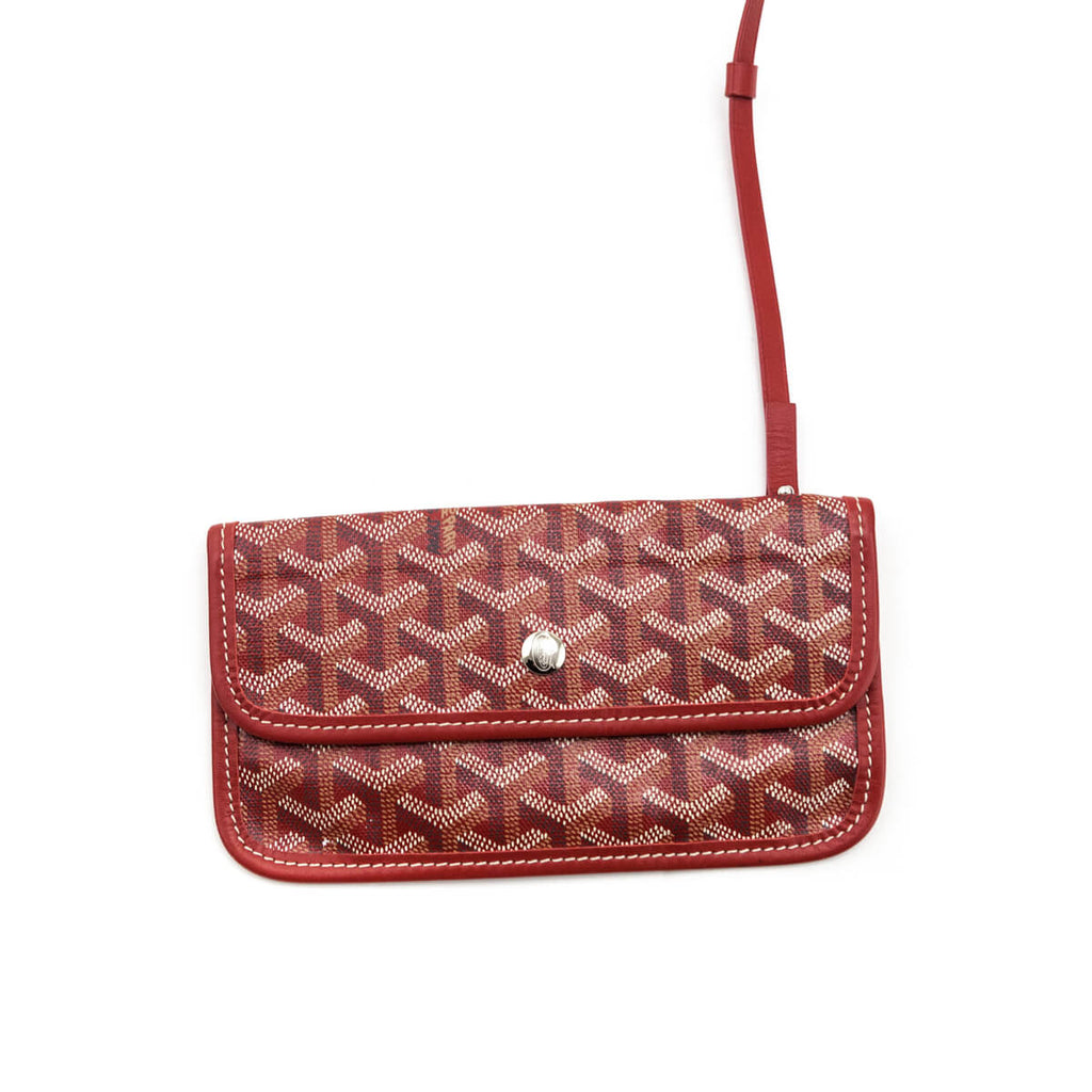 Goyard Red Goyardine Saint Louis GM Cloth Cloth ref.677276 - Joli