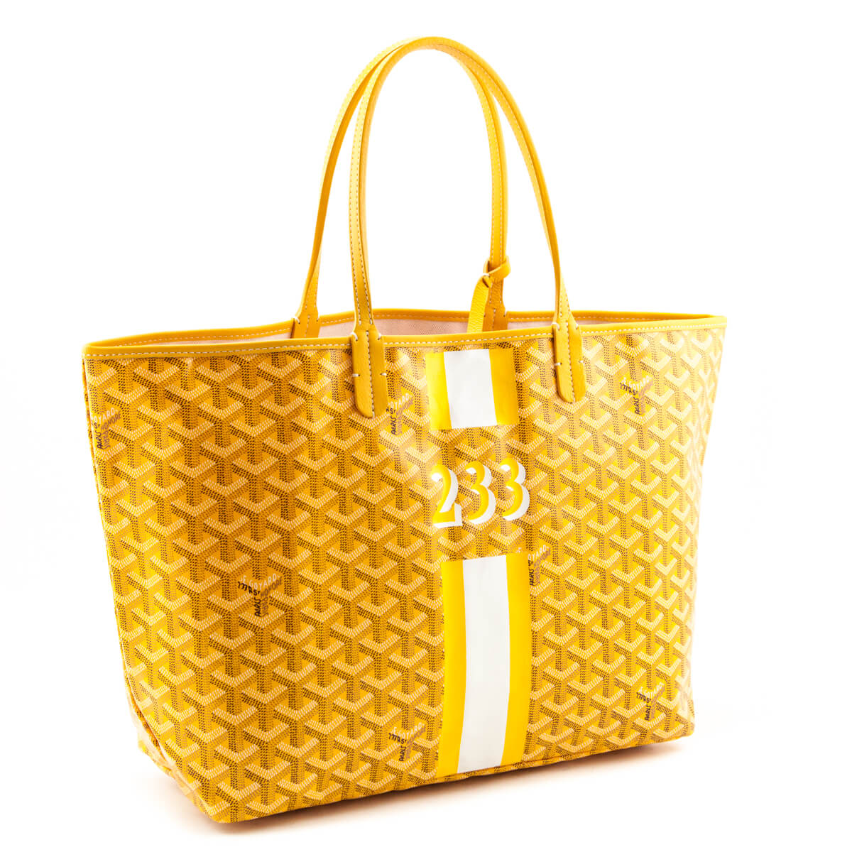GOYARD Saint Louis Junior Yellow Discontinued from Japan Used