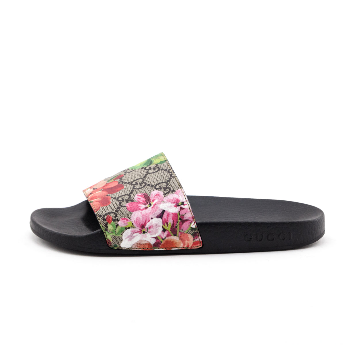 GG Blooms Supreme Slides in Multicoloured - Gucci