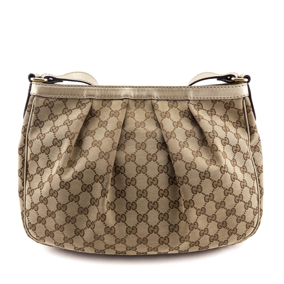 Gucci Hobo Bag GG Monogram Medium D Ring - Gucci Bags