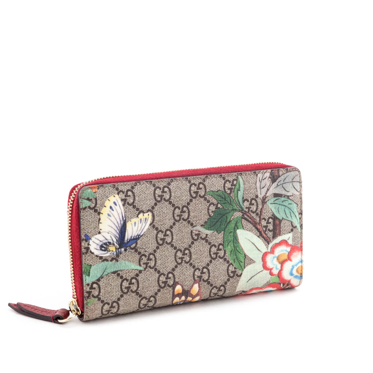 Gucci Tian GG Supreme Long Wallet 427011 - Wallets - San Francisco