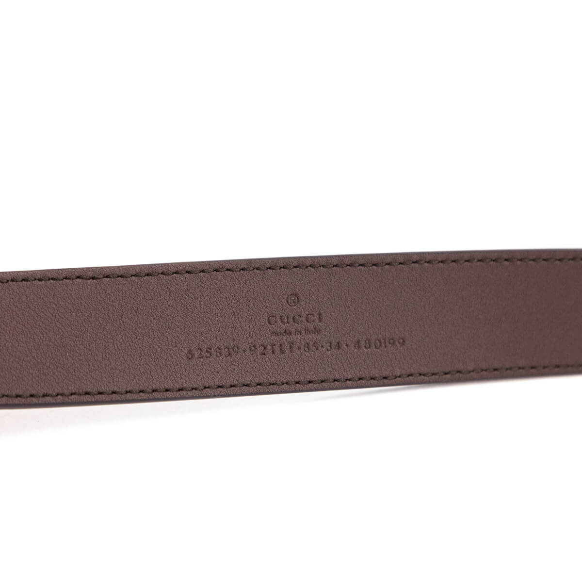 Gucci Beige & Ebony Canvas GG Supreme Monogram Marmont Belt Size S - Love that Bag etc - Preowned Authentic Designer Handbags & Preloved Fashions