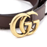 Gucci Beige & Ebony Canvas GG Supreme Monogram Marmont Belt Size S - Love that Bag etc - Preowned Authentic Designer Handbags & Preloved Fashions