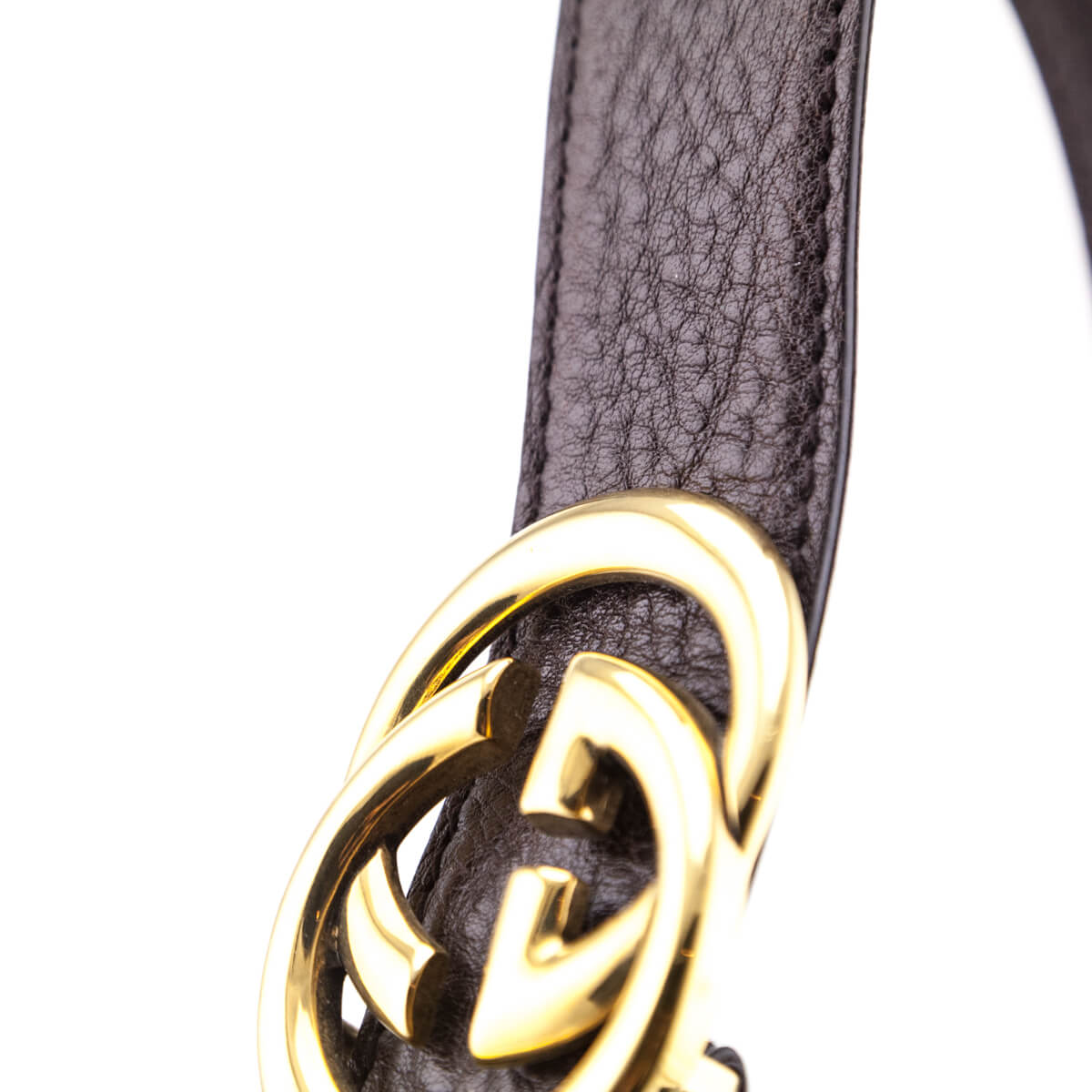 Gucci belt in micro grained leather