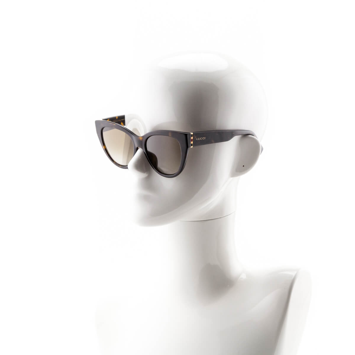 Gucci Brown Tortoiseshell Oversized Cat Eye Sunglasses - Love that Bag etc - Preowned Authentic Designer Handbags & Preloved Fashions