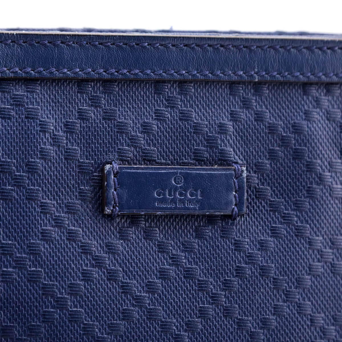 Gucci Blue Diamante Flap Messenger Bag Medium QFB1AZBRB7000