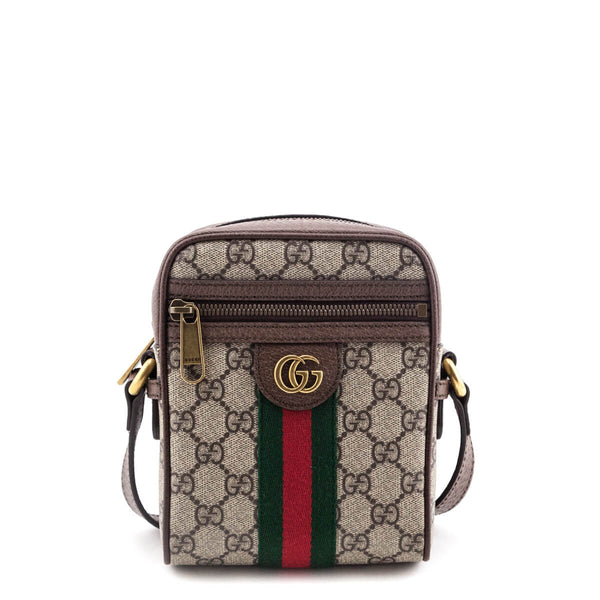 Gucci GG Supreme Ophidia GG Messenger Bag - Preloved Gucci Handbags CA