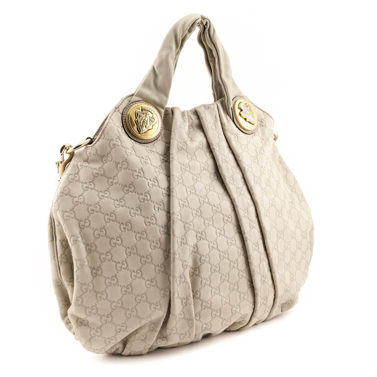 Gucci Ivory Small Monogram Canvas Hobo Bag – I MISS YOU VINTAGE