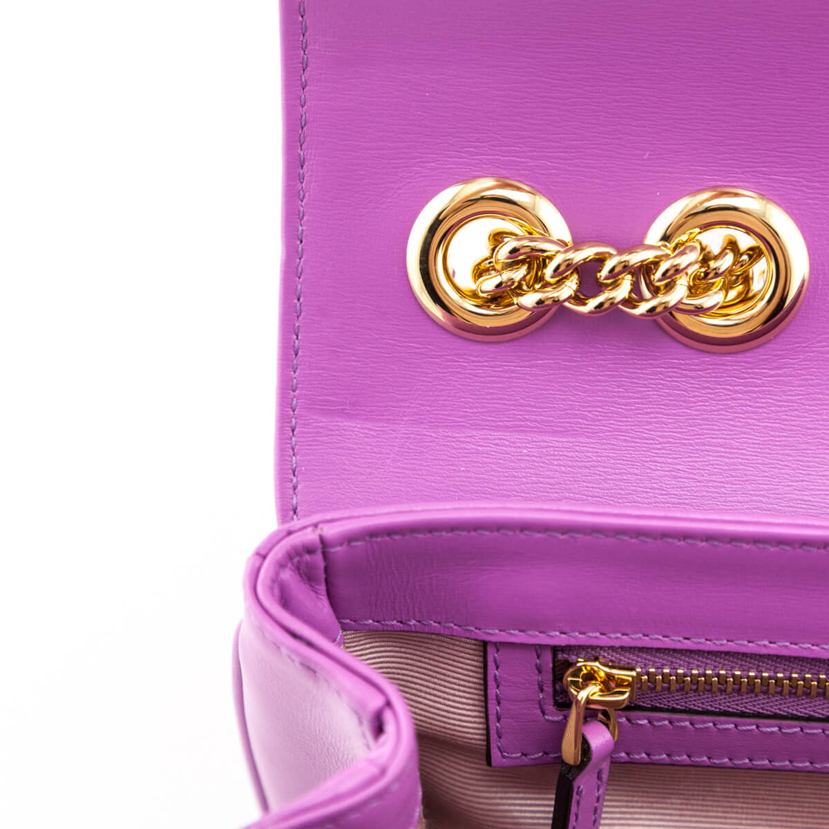 Gucci // Purple Leather Rajah Shoulder Bag – VSP Consignment