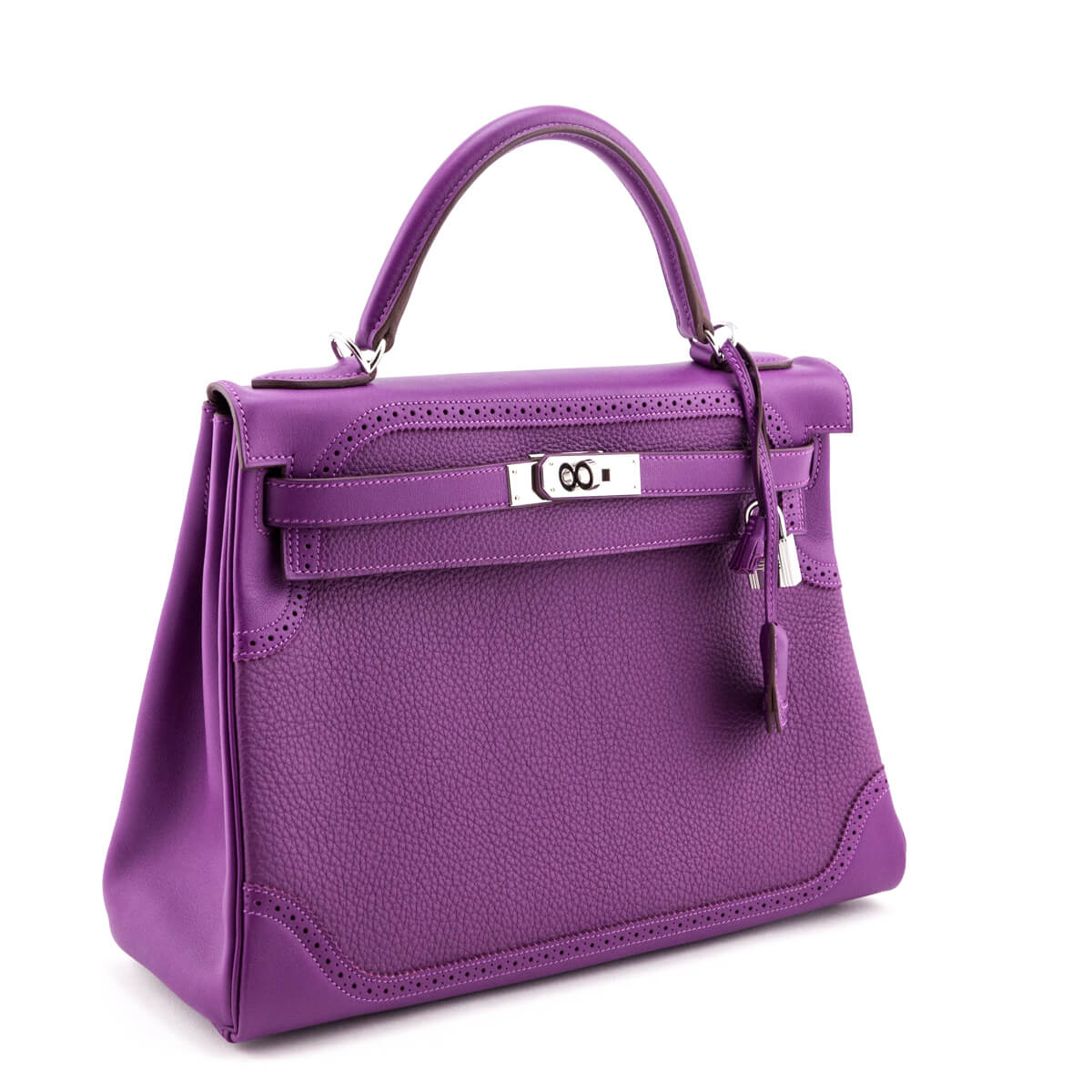 Hermes Kelly II Retourne 28 Veau Swift Anemone