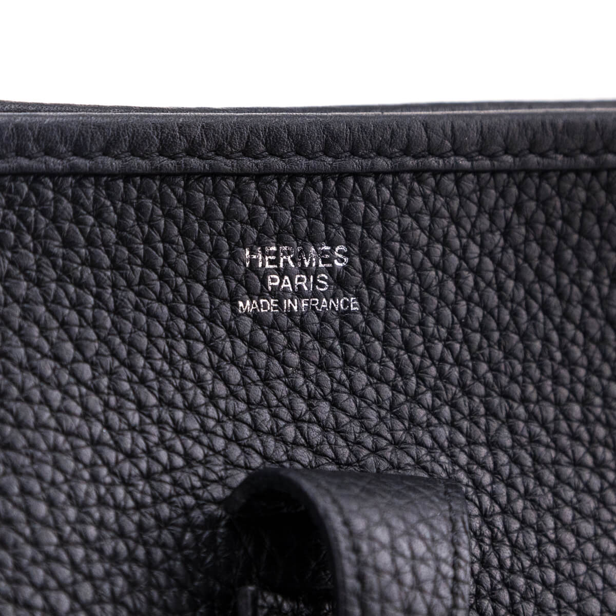 Evelyne leather crossbody bag Hermès Black in Leather - 34018907