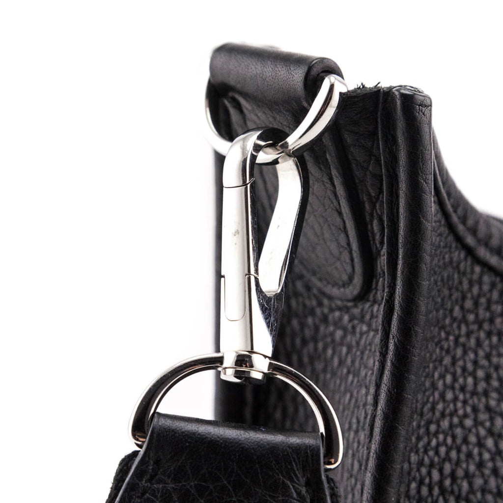 NIB Hermes Black Evelyne III PM 29cm Bag PHW Clemence – Boutique Patina