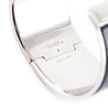 Hermes Black Enamel & Palladium Extra Wide Clic Clac H Bracelet PM - Love that Bag etc - Preowned Authentic Designer Handbags & Preloved Fashions