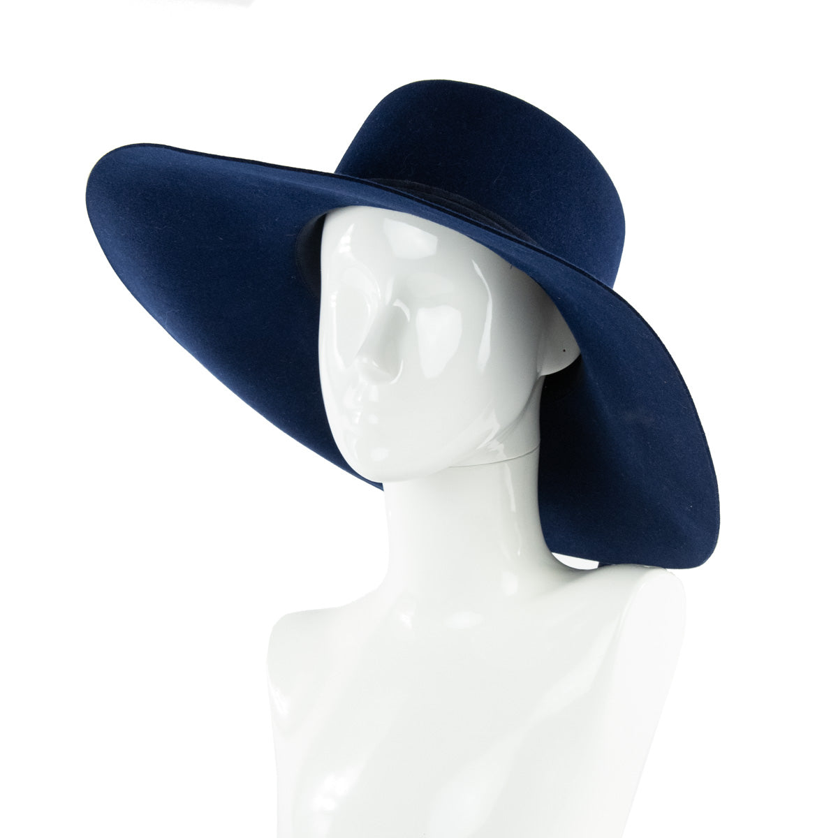 Hermes Blue Rabbit Felt Vicky Hat Size L - Love that Bag etc - Preowned Authentic Designer Handbags & Preloved Fashions