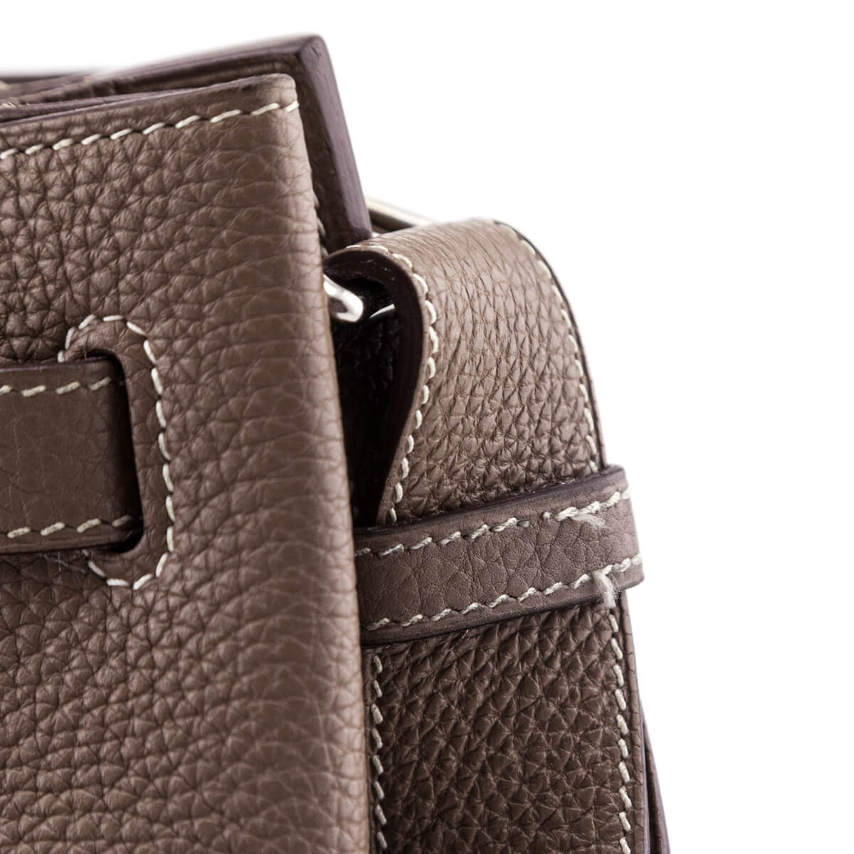 Hermes Etoupe Clemence So Kelly 22 Authentic Hermes Bags CA