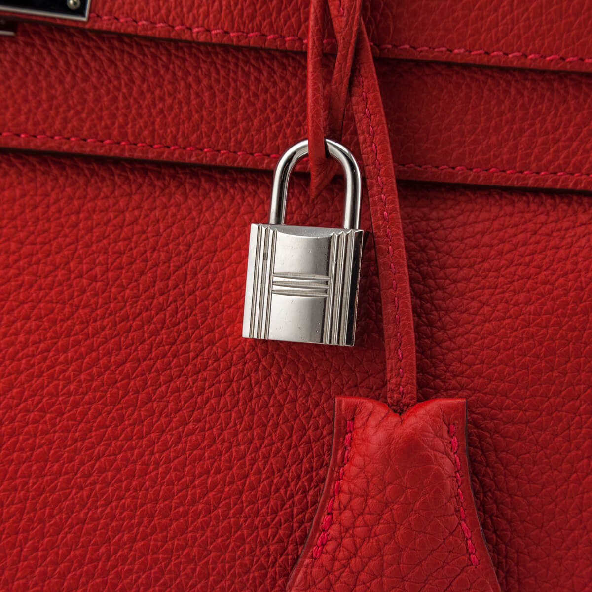 Hermes Geranium Togo Kelly Retourne II 35 - Love that Bag etc - Preowned Authentic Designer Handbags & Preloved Fashions