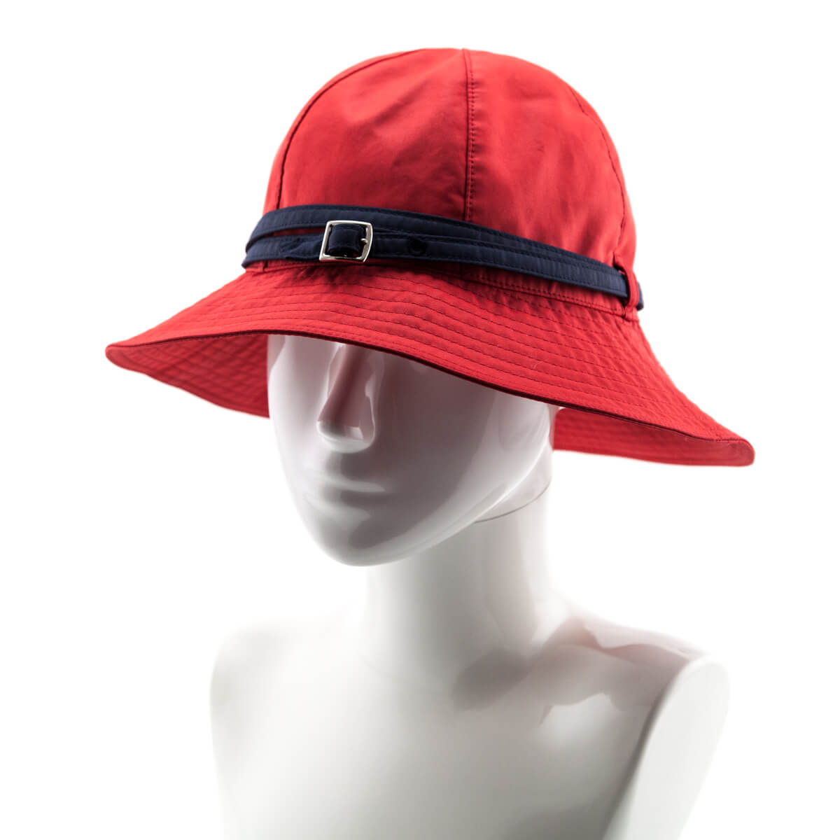 Hermes Red Woven Bucket Hat Size M - Love that Bag etc - Preowned Authentic Designer Handbags & Preloved Fashions