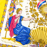 Hermes Yellow Silk Republique Francaise Liberte Egalite Fraternite 1789 Scarf 90 - Love that Bag etc - Preowned Authentic Designer Handbags & Preloved Fashions