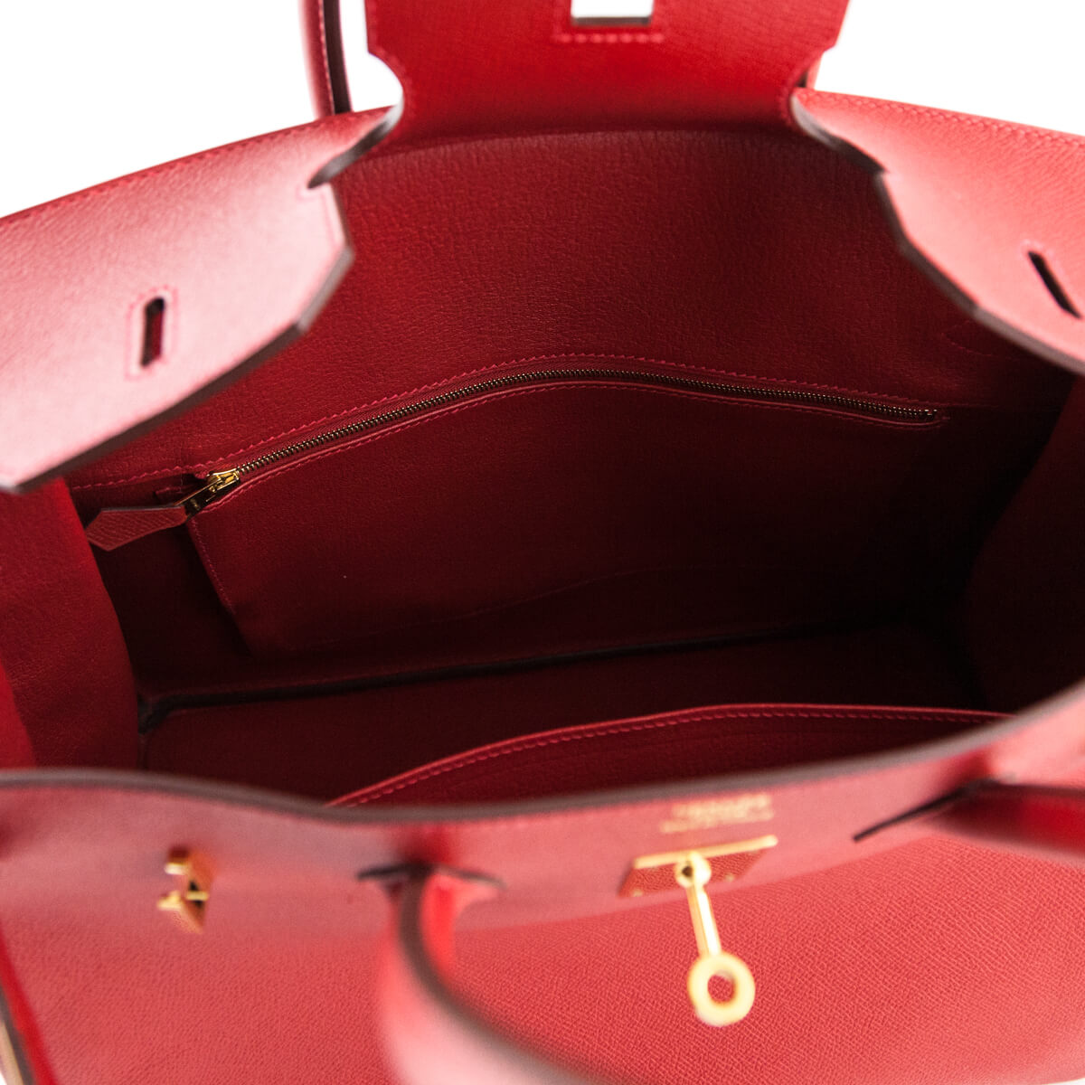 Hermès Birkin 35 Bag Rouge Casaque Epsom