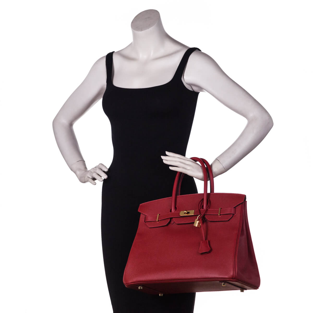 Hermes Rouge Casaque Epsom Birkin 35 - Love that Bag etc - Preowned Authentic Designer Handbags & Preloved Fashions
