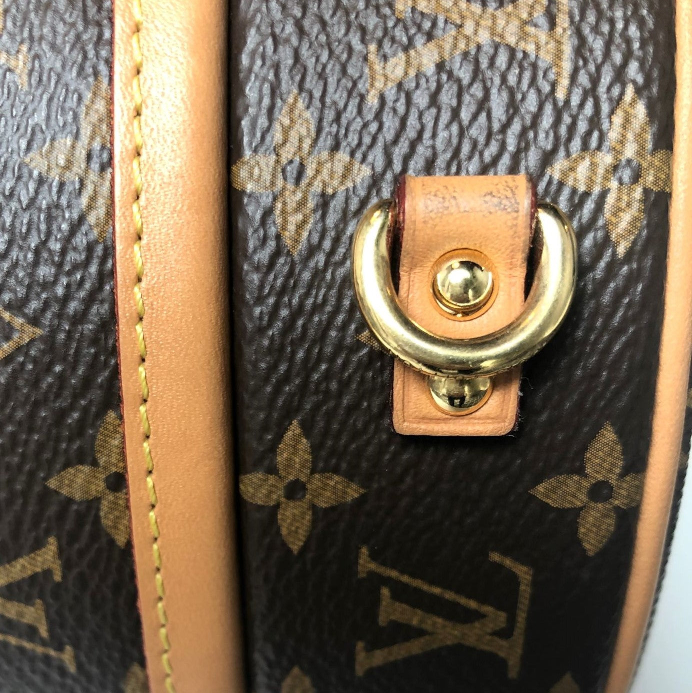 Louis Vuitton - Authenticated Petite Boîte Chapeau Handbag - Leather Brown for Women, Never Worn