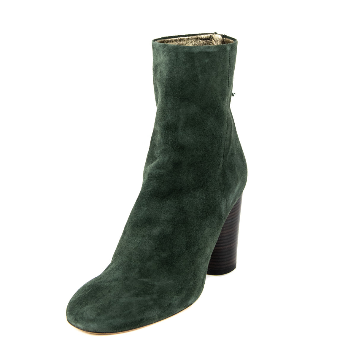 Isabel Marant Green Garett Ankle Boots - Online Consignment CA