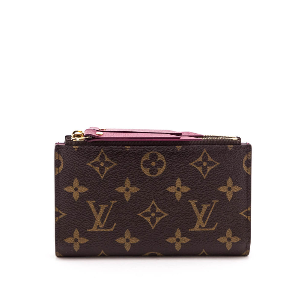 Louis Vuitton Adele Wallet Monogram Canvas Fuchsia