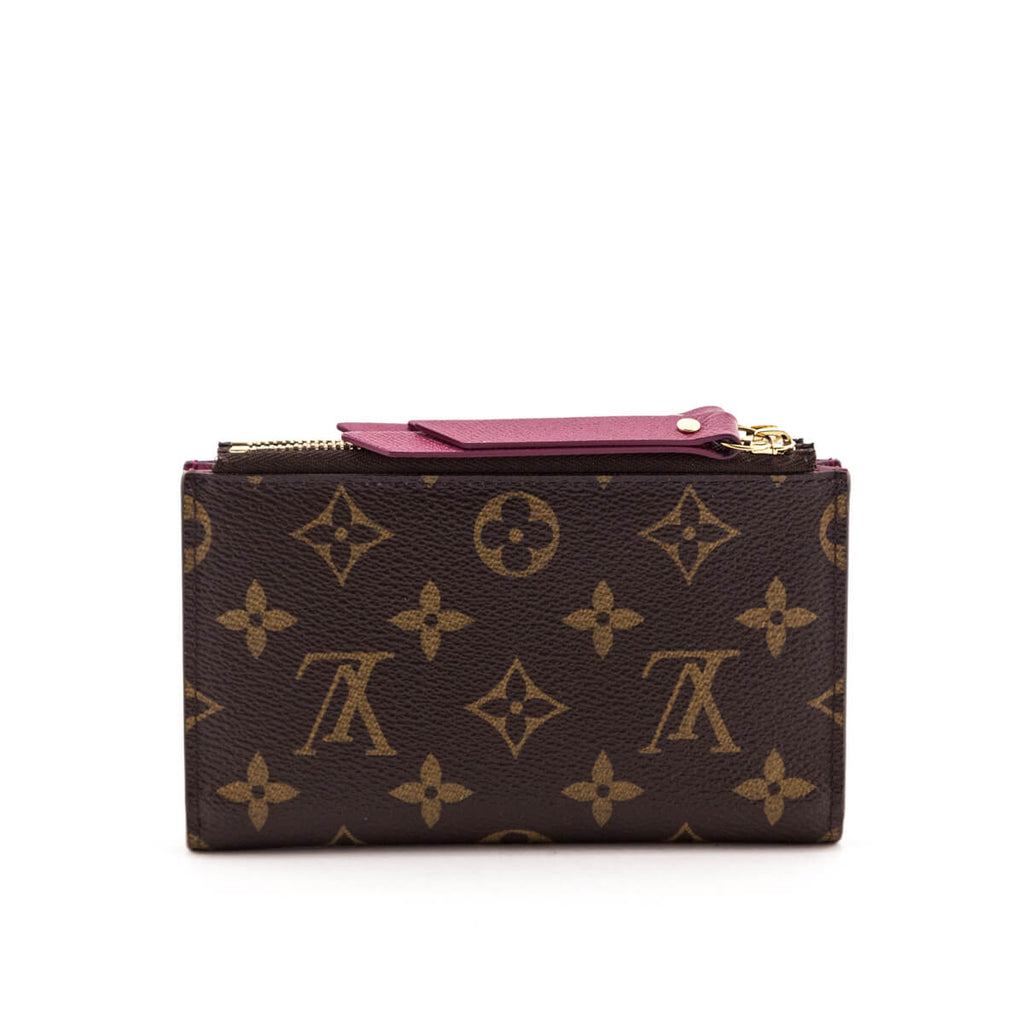 Louis Vuitton Adele Wallet Monogram Canvas Fuchsia