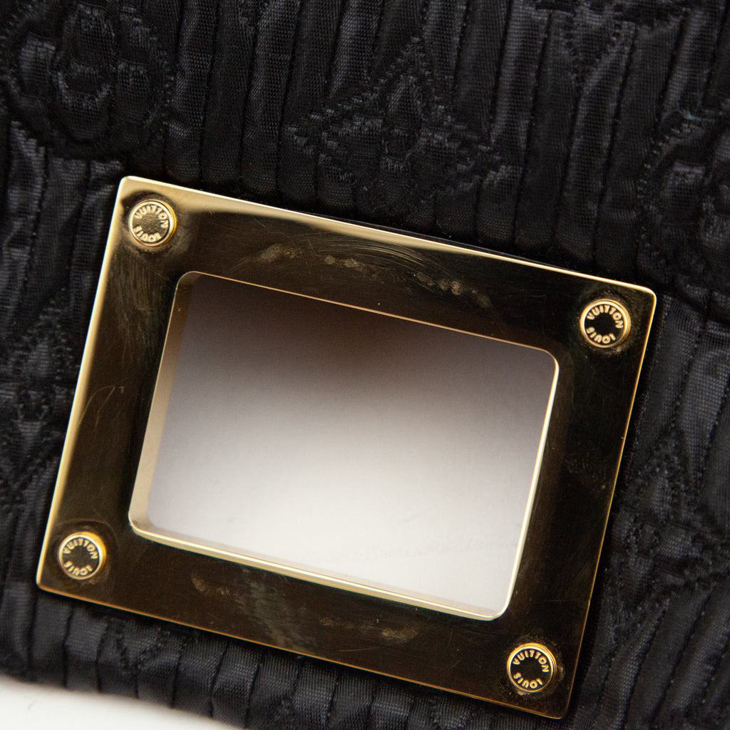 Sold at Auction: Louis Vuitton Black Monogram Motard Altair Pochette
