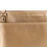 Loewe Beige Smooth & Logo Embossed Calfskin Double Pouch Crossbody - Love that Bag etc - Preowned Authentic Designer Handbags & Preloved Fashions