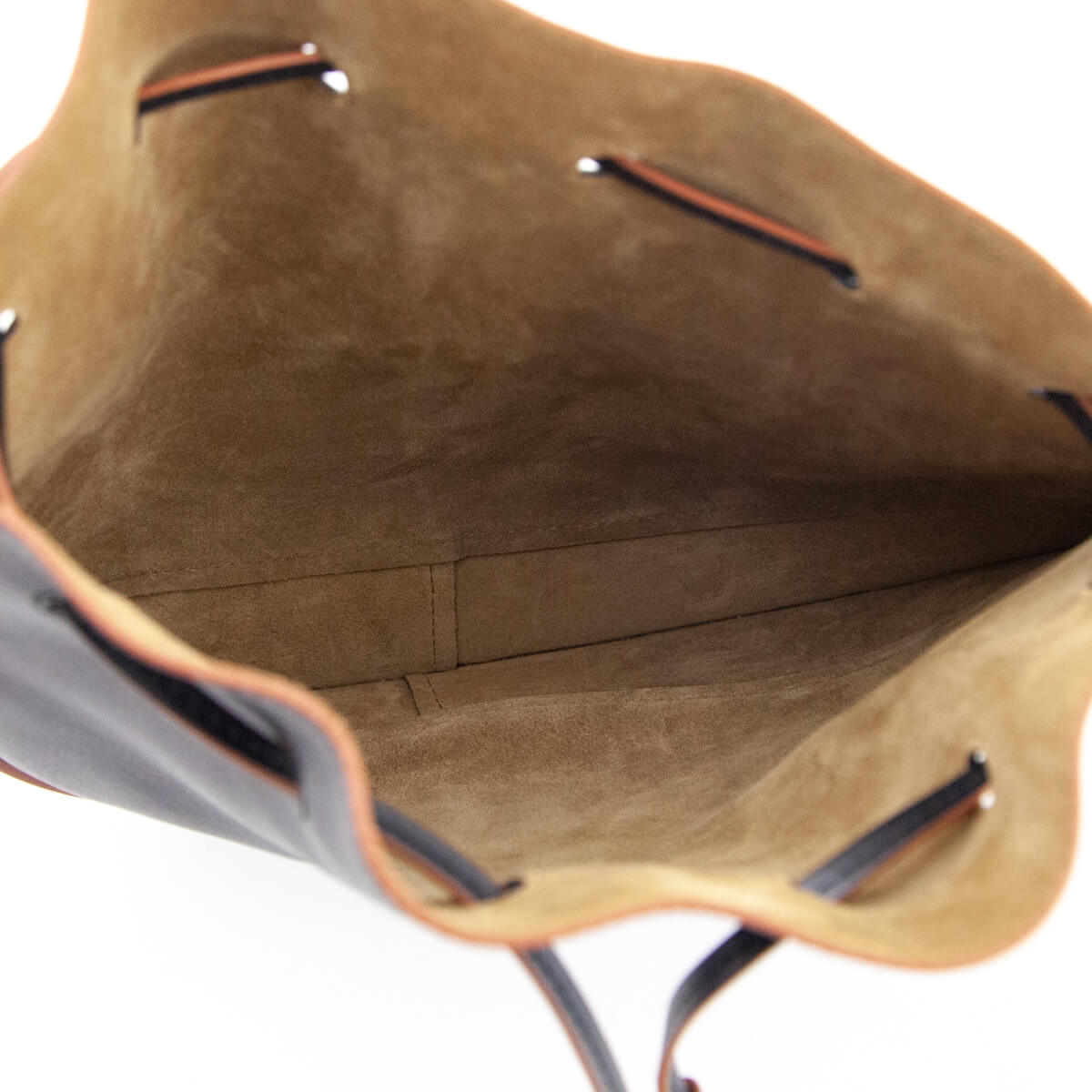 Loewe Black & Tan Nappa Horseshoe Bag - Love that Bag etc - Preowned Authentic Designer Handbags & Preloved Fashions