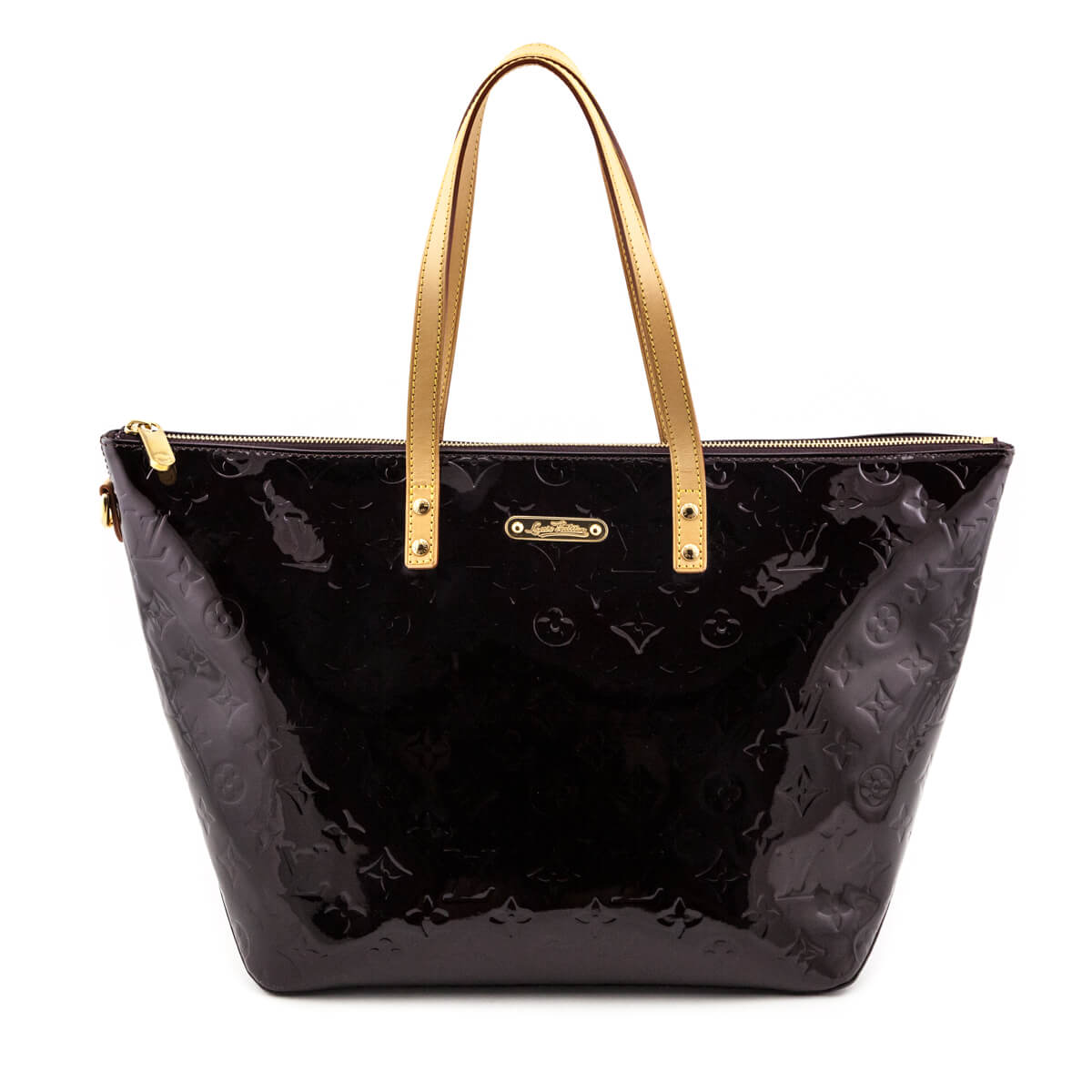 Sold at Auction: Louis Vuitton Amarante Monogram Vernis Summit Drive Handbag