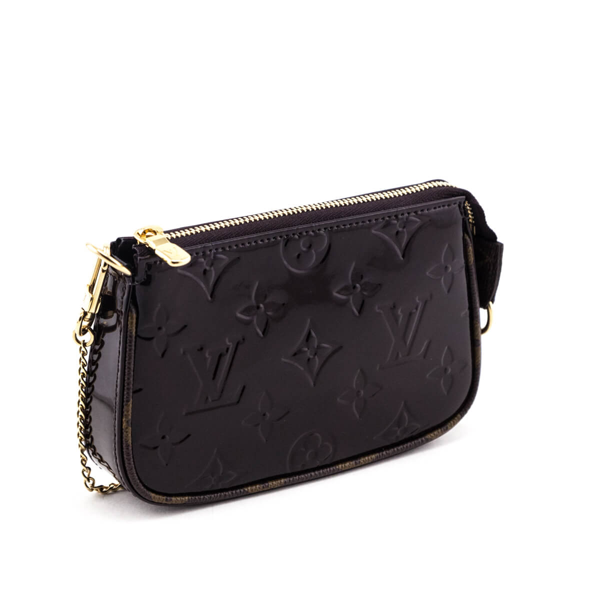 Mini Pochette Accessoires Monogram Vernis Leather - Wallets and