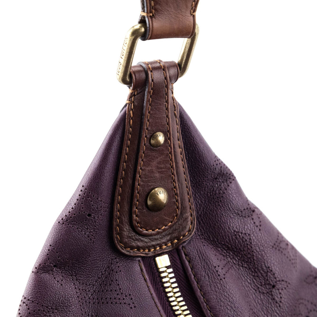 Louis Vuitton Limited Edition Aubergine Leather Onatah GM Bag ○ Labellov ○  Buy and Sell Authentic Luxury