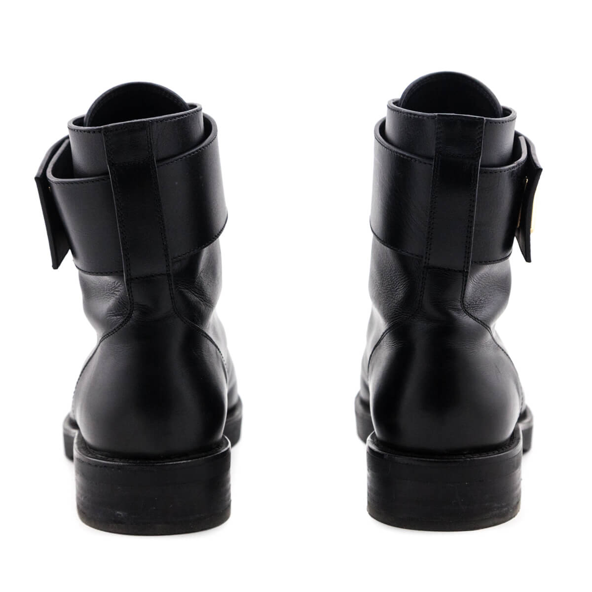 Louis Vuitton - Wonderland Flat Calfskin Ranger Boots Black 38,5
