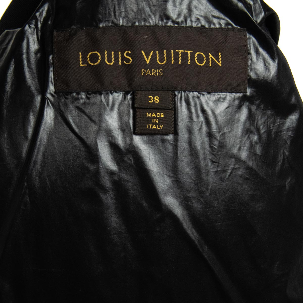 LV x YK Leather Wrap Jacket  Luxury Black  LOUIS VUITTON