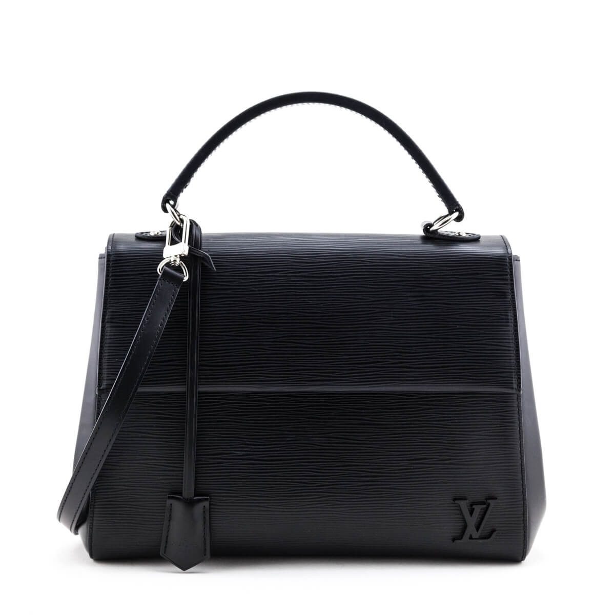 Cluny leather handbag Louis Vuitton Black in Leather - 36630045